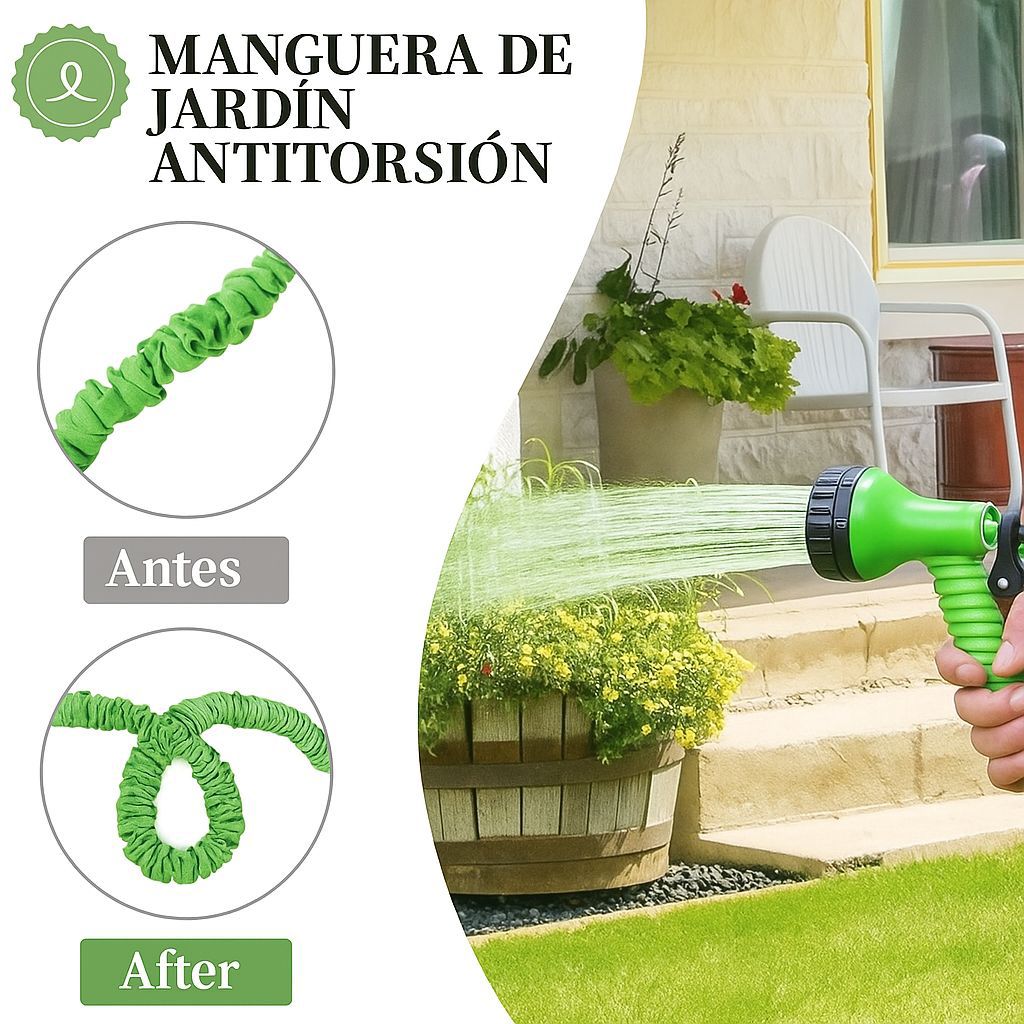 MANGUERA EXTENSIBLE ANTITORSION METROS